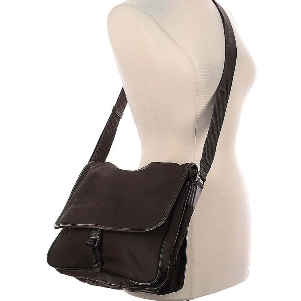 Prada Nylon Sport Messenger Bag - Picture 2 of 14